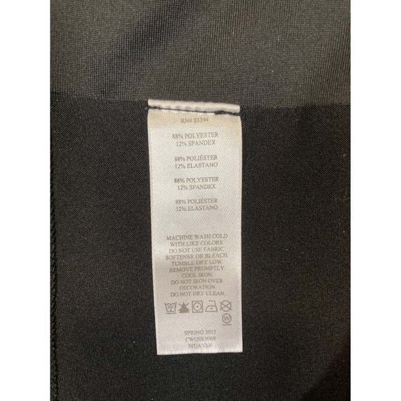 Prince Womens Black White Abstract Print Tennis Skort Size M Built-in Shorts - Picture 8 of 9